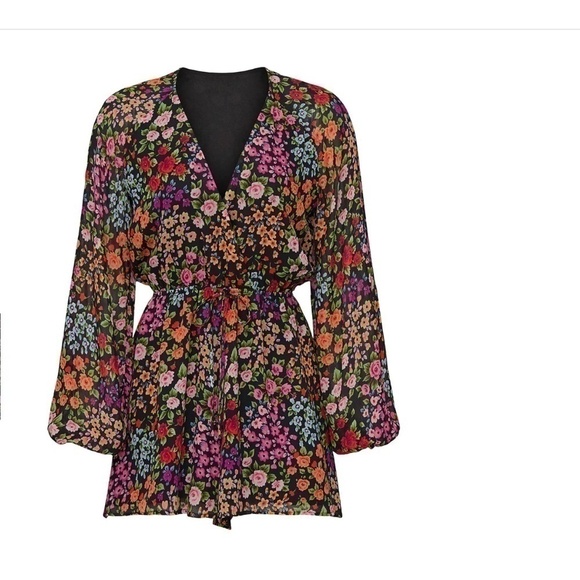 Yumi Kim Romper Floral - Picture 3 of 16